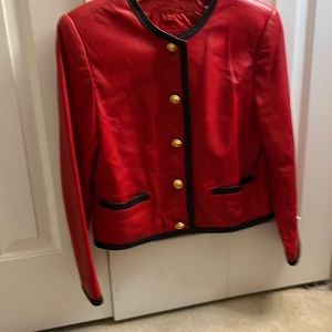 Lord and Taylor leather jacket petite six
